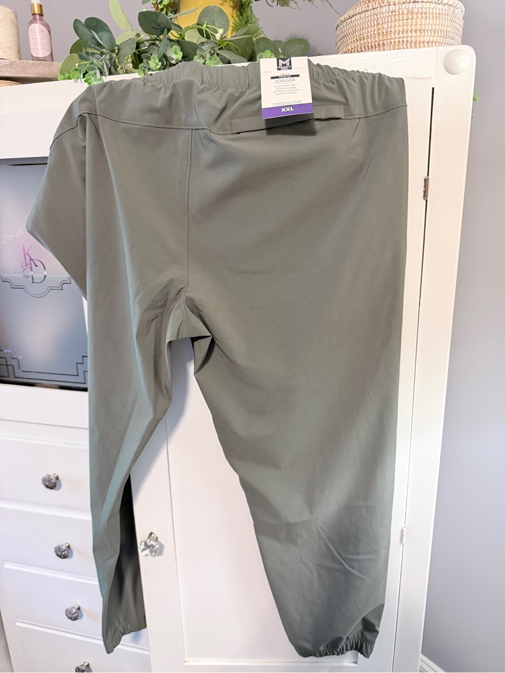 MHI Men's Olive Green Jogger Sweatpants